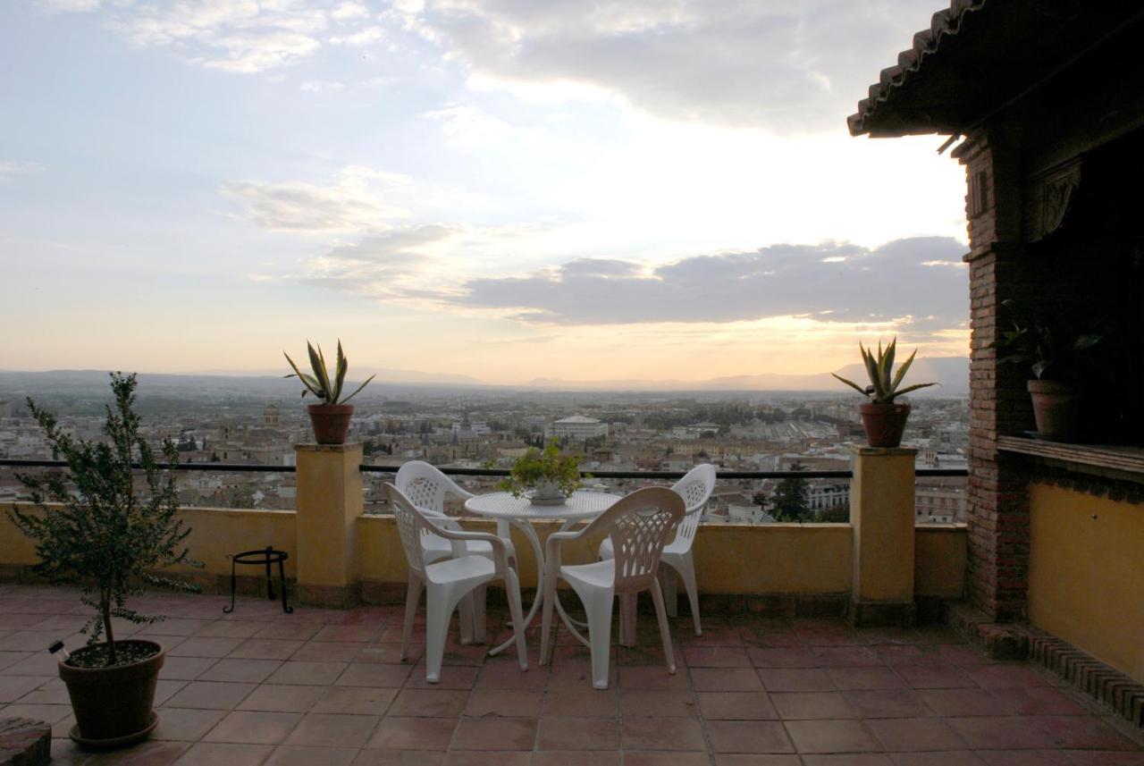 Carmen En El Albaicin Con Jardin Y Vistas Apartment Granada Bagian luar foto