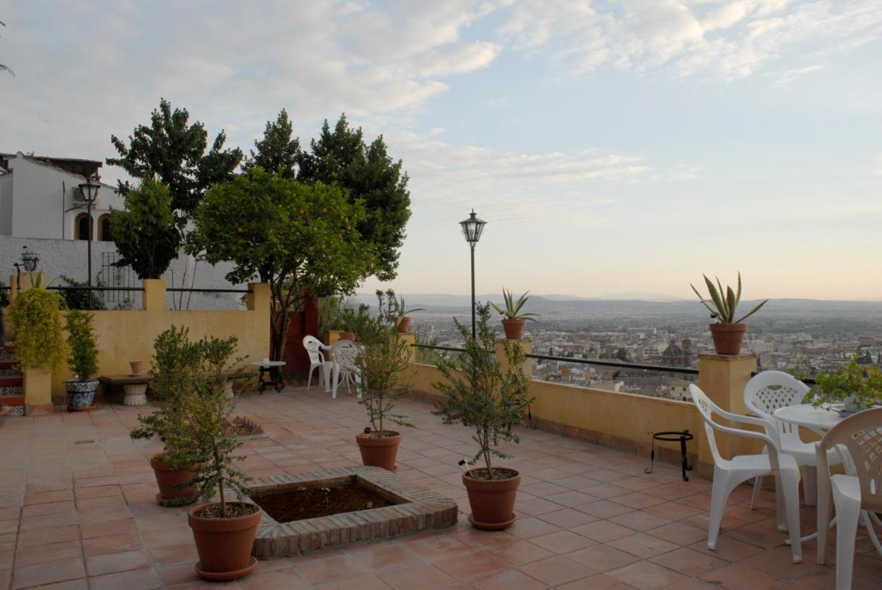 Carmen En El Albaicin Con Jardin Y Vistas Apartment Granada Bagian luar foto