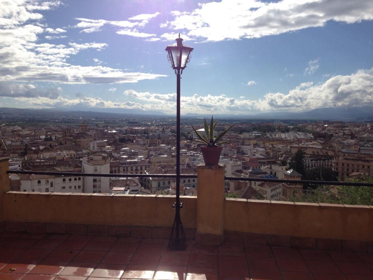 Carmen En El Albaicin Con Jardin Y Vistas Apartment Granada Bagian luar foto